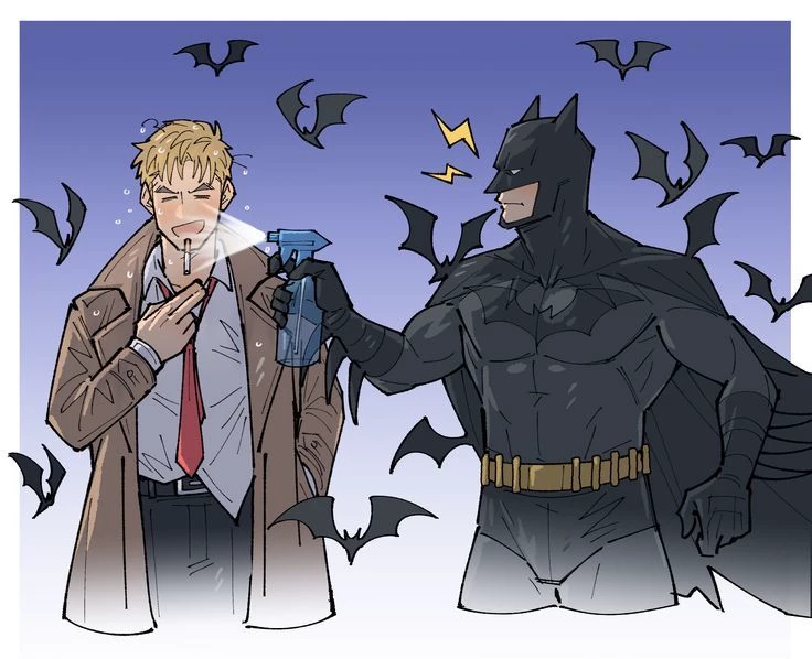 Constantine y Batman thumbnail