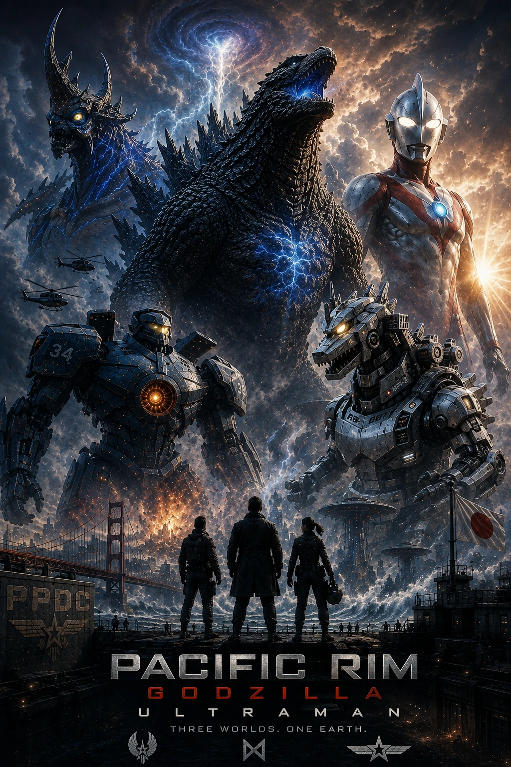 Pacific Rim X Godzilla X Ultraman thumbnail