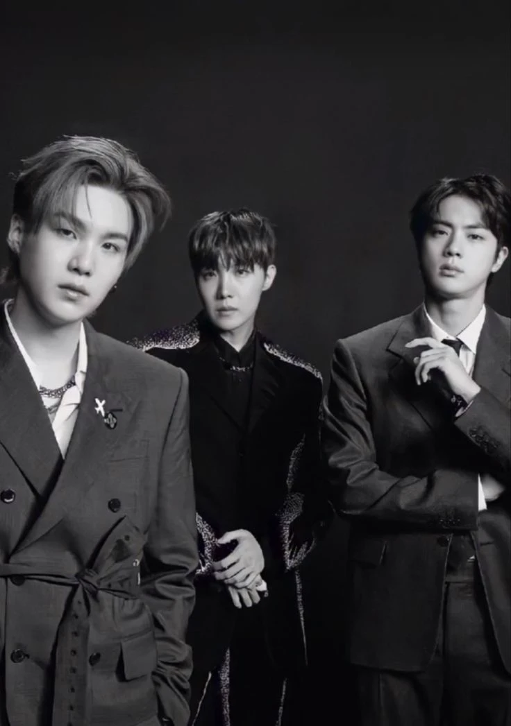 Suga, J-hope and Jin thumbnail