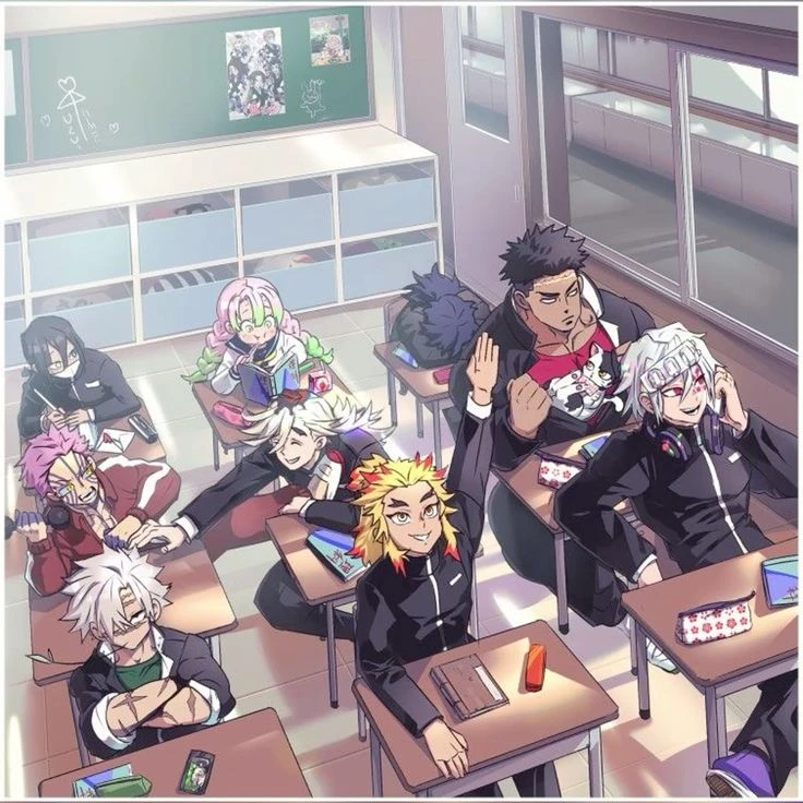 Uppermoons and Hashiras High School thumbnail