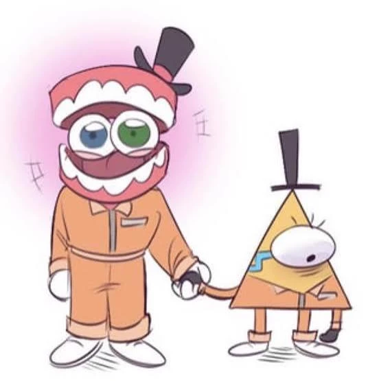 Bill cipher x Caine  thumbnail