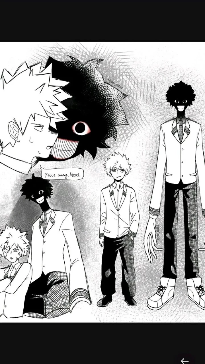 Horror Deku - AU fanart thumbnail