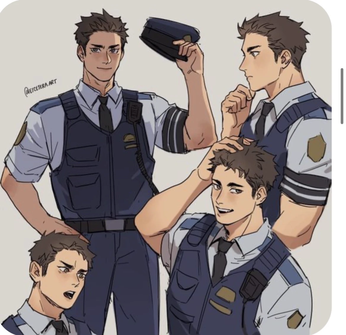Charlie (Police partner BL, from C.AI) thumbnail
