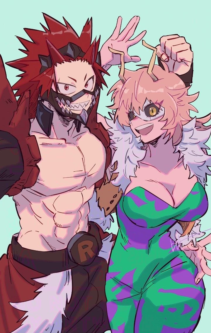 Kirishima and Mina \|Superhero parents\| thumbnail