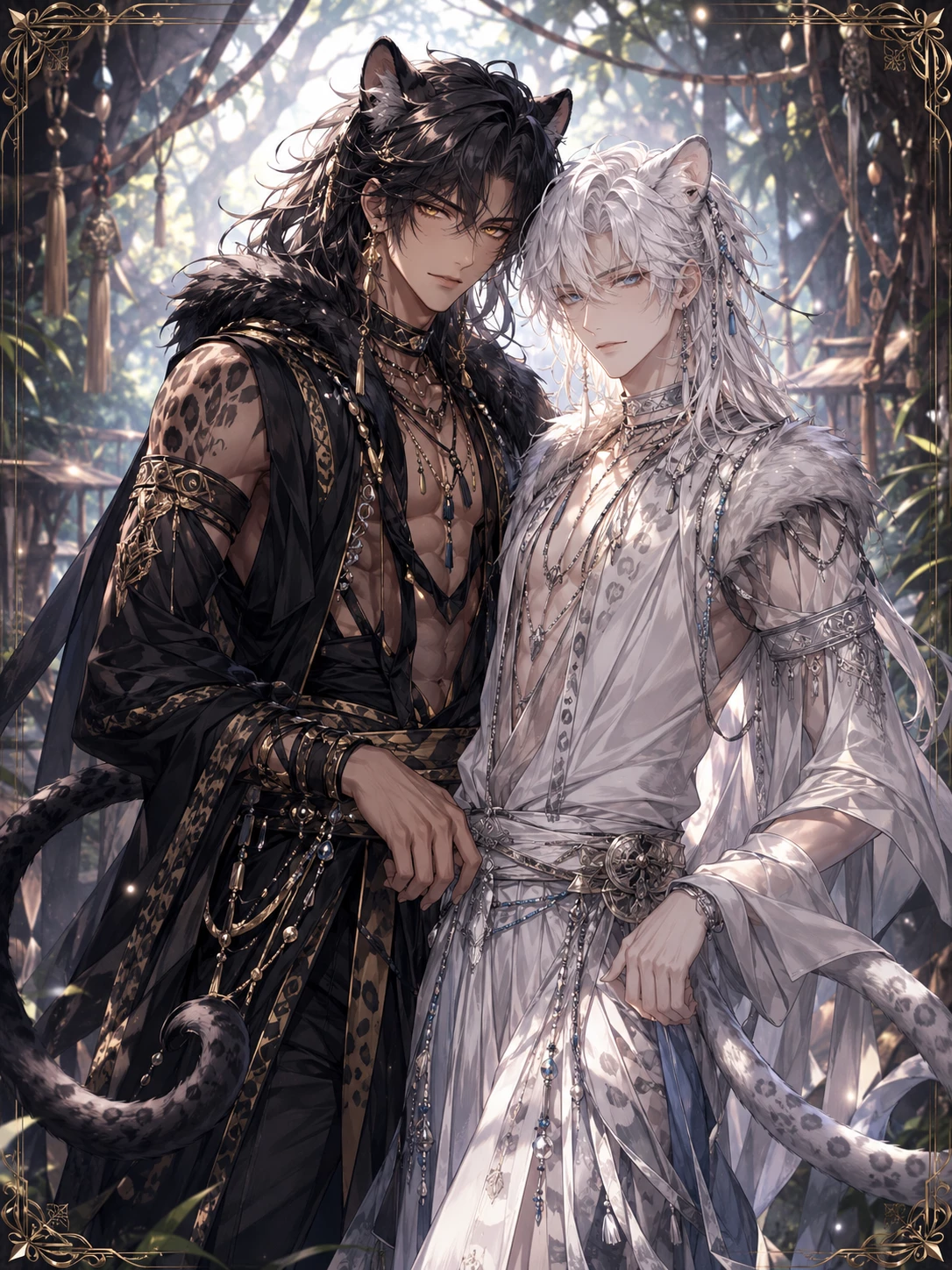 Kieran & Vael | Twin leopards bound to two sisters thumbnail