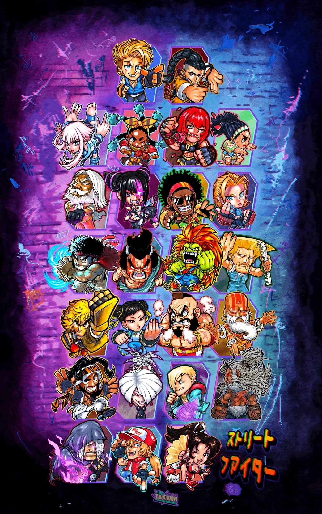 Street fighters group chat thumbnail