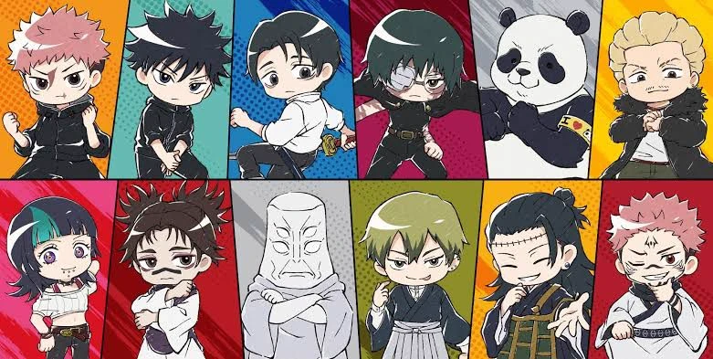 Jujutsu Kaisen group chat thumbnail