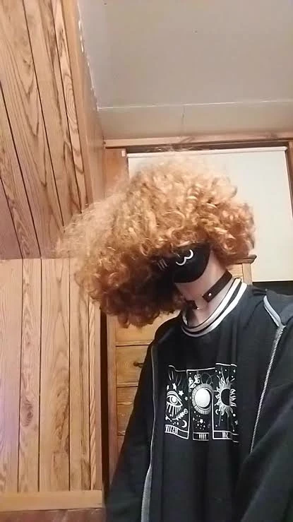 you an autistic curly-haired ginger femboy thumbnail