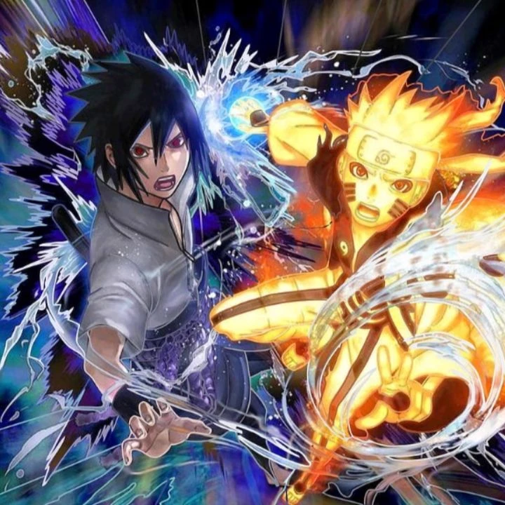 Sasuke Uchiha and Naruto Uzumaki thumbnail
