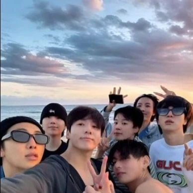 BTS on the beach thumbnail