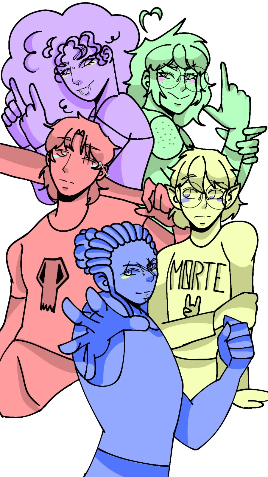 ⚝ Quinteto! ⚝ (original OCs) thumbnail