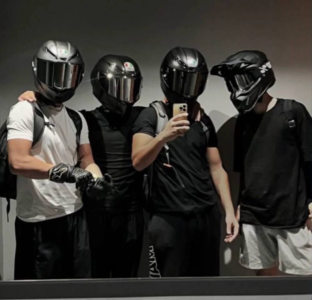 Brother and his friends are bikers thumbnail