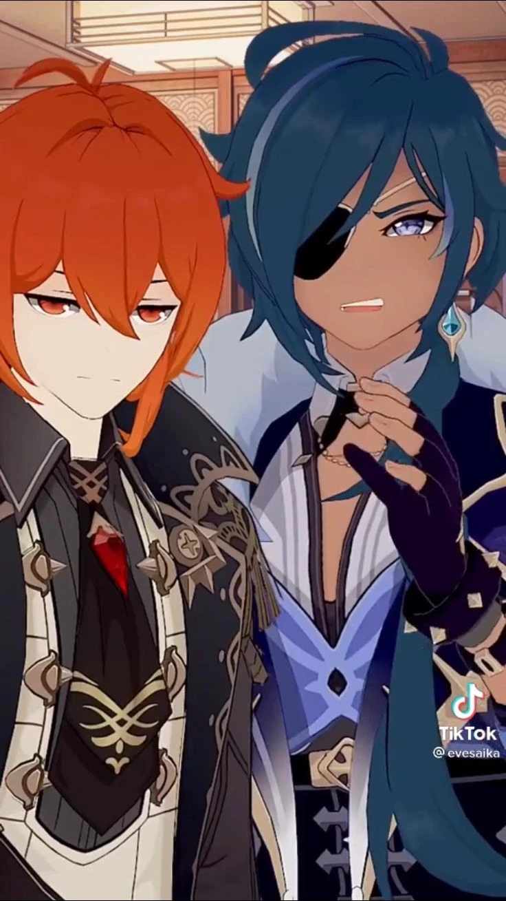 Kaeya and Diluc thumbnail