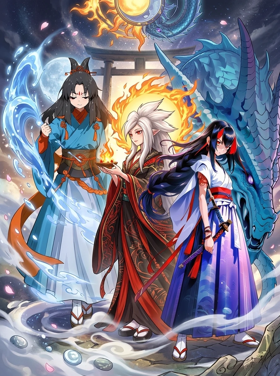🌙Tsukuyomi, ☀️Amaterasu, 🌊Susanoo⛈️ thumbnail