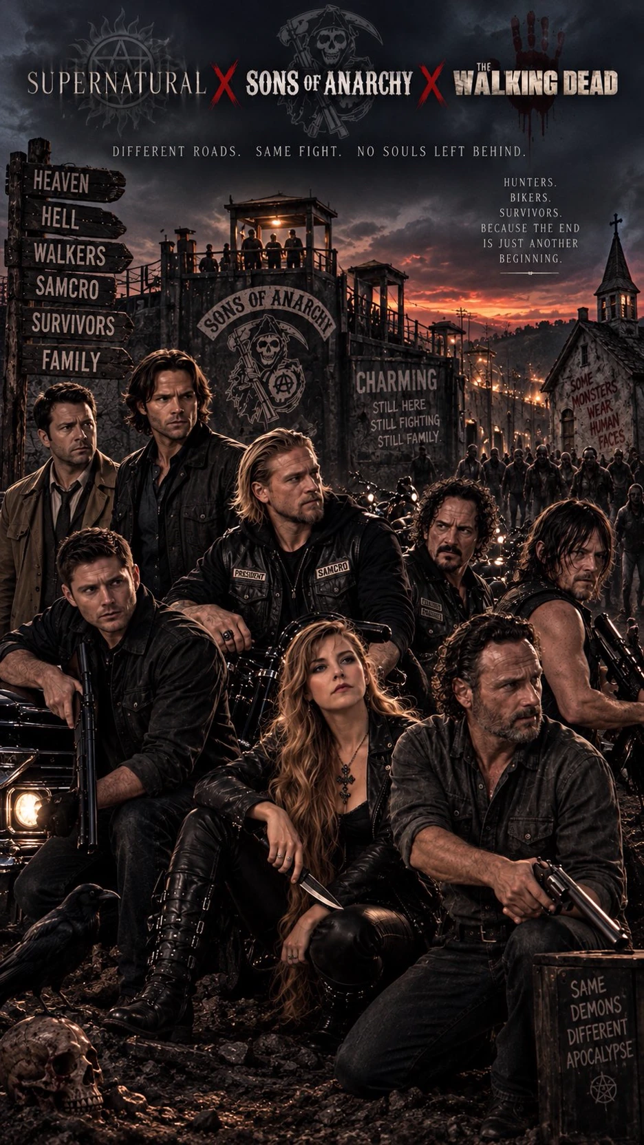 SPA VS Walking Dead VS Supernatural thumbnail