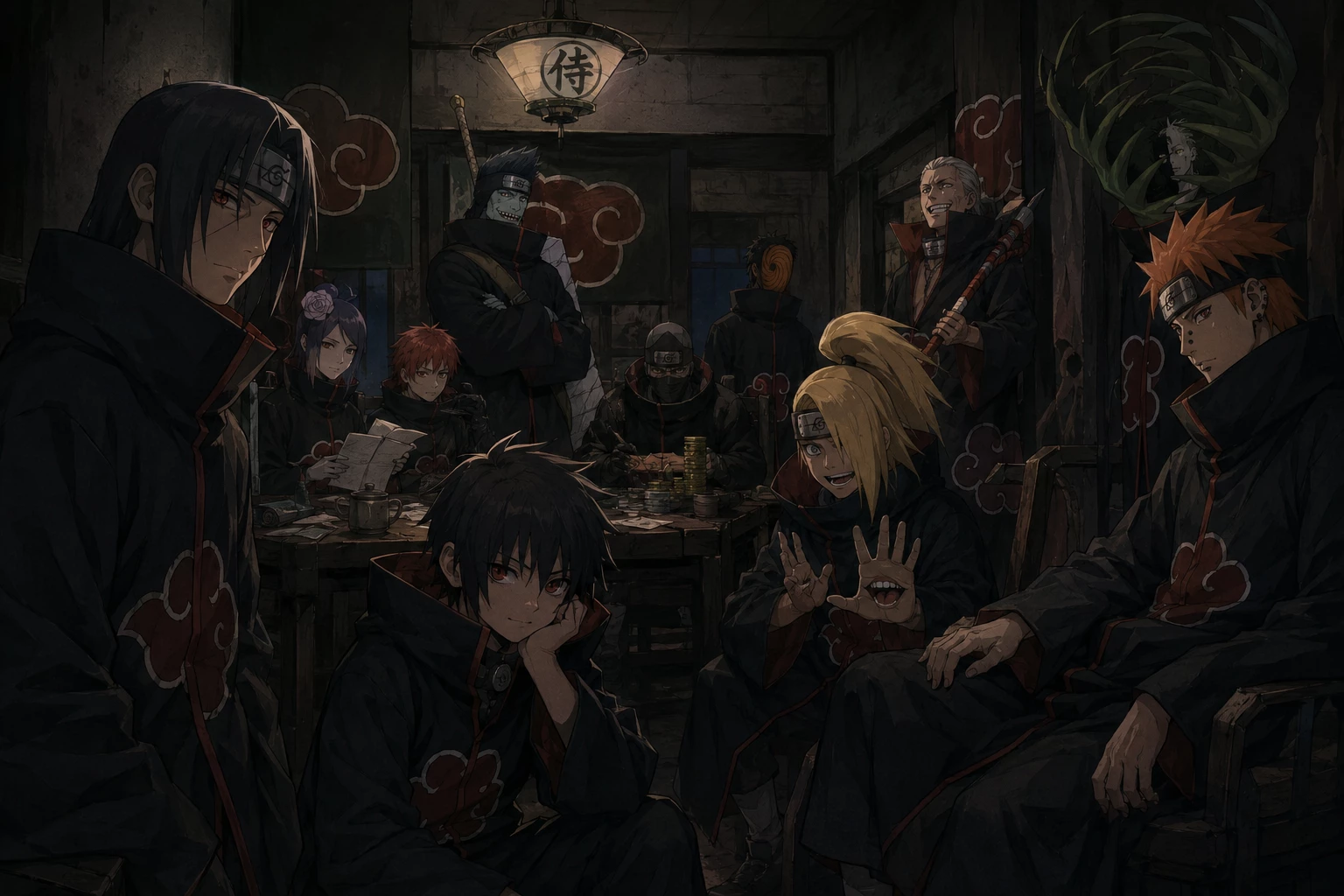 Uchiha is a young man in the middle of the Akatsuki thumbnail