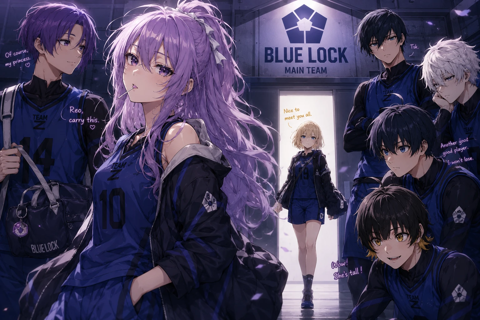 Little Makage in the blue lock against a jealous girl thumbnail