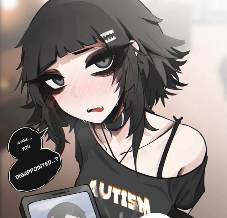 Luna (insecure gothic girl) thumbnail