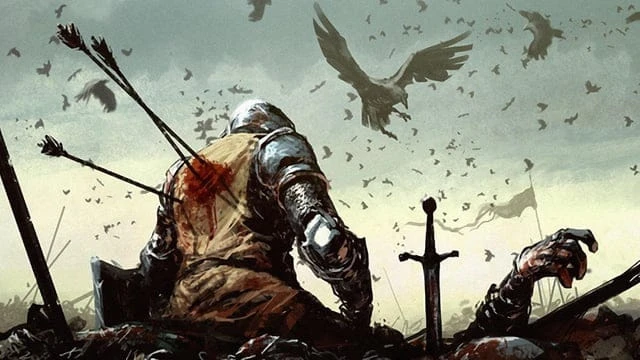 The wounded knight. thumbnail