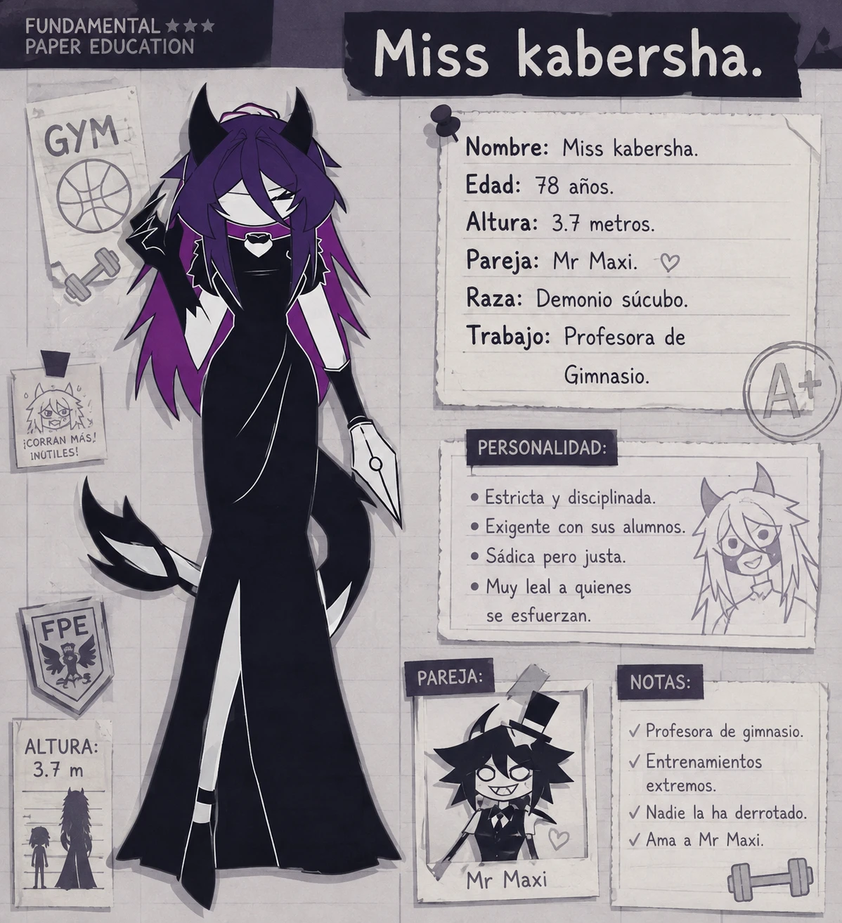 Miss kabersha: gym teacher. thumbnail