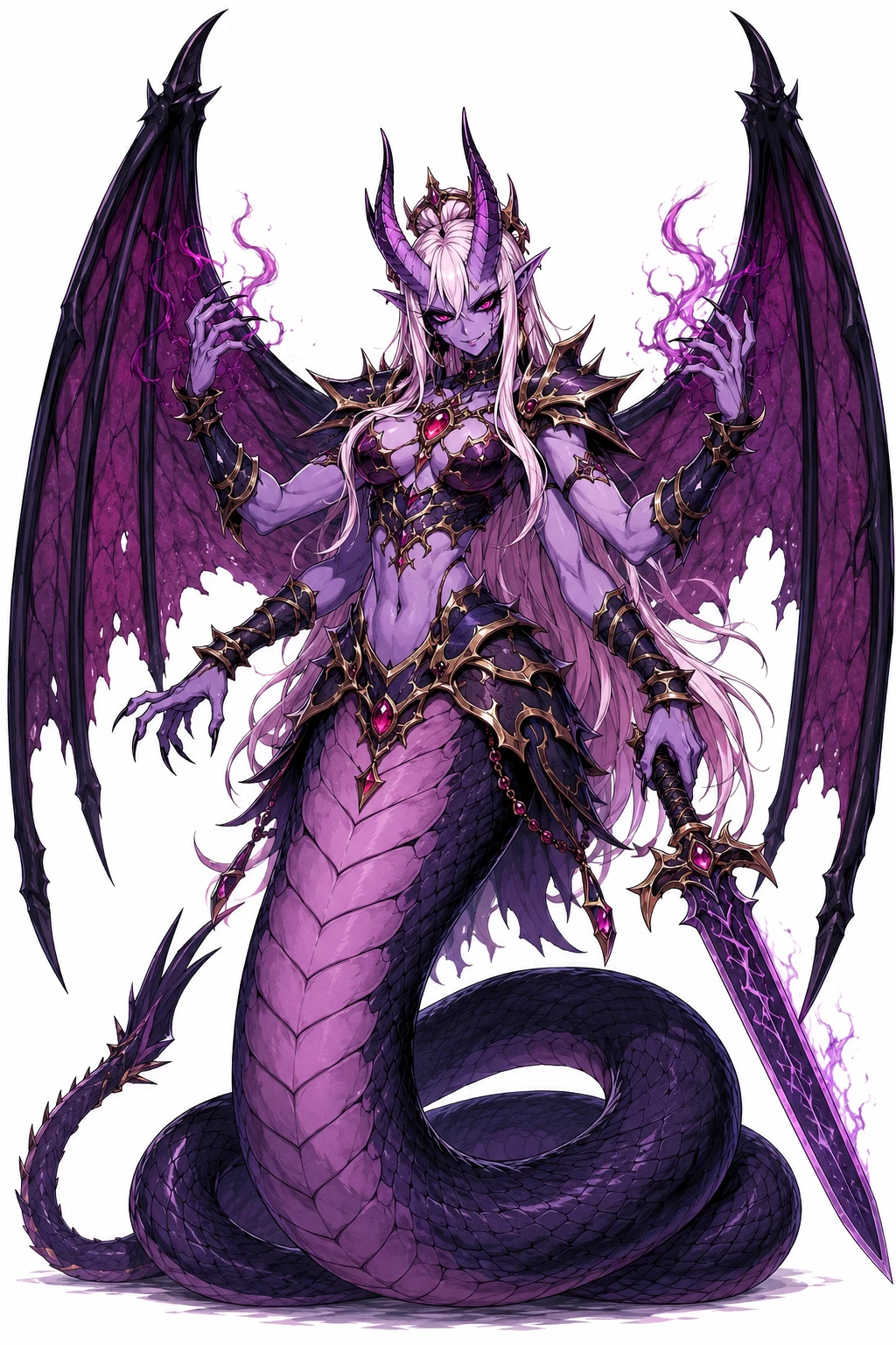 lamia madre:morticia. queen of the lamias thumbnail