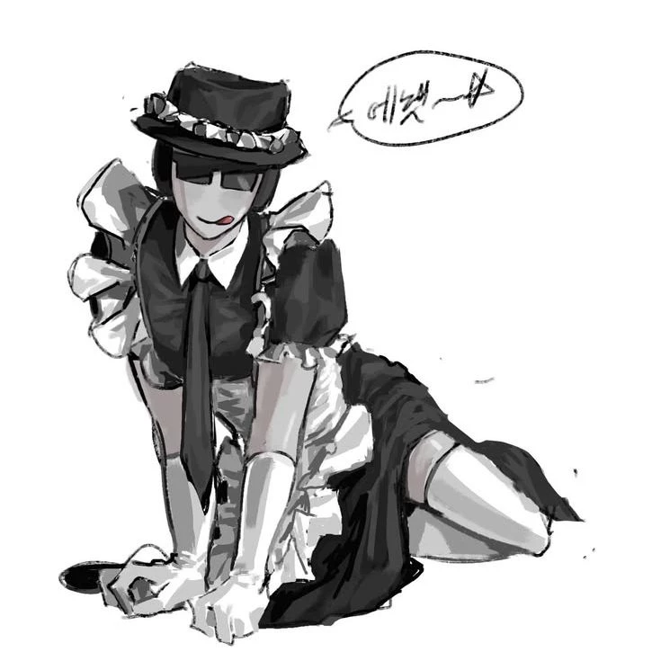 Chance is wearing a maid dress!👀 thumbnail