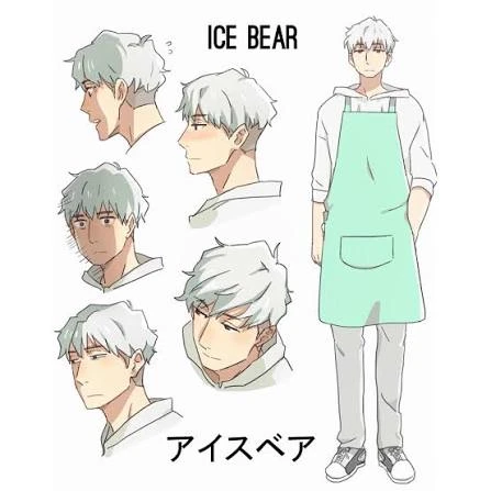Ice bears in loveee~ (as humans) thumbnail