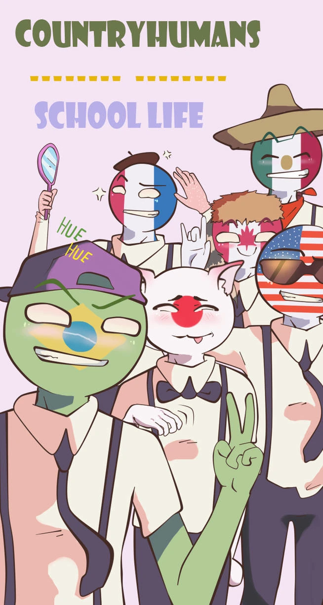 COUNTRYHUMANS || HIGHSCHOOL AU thumbnail