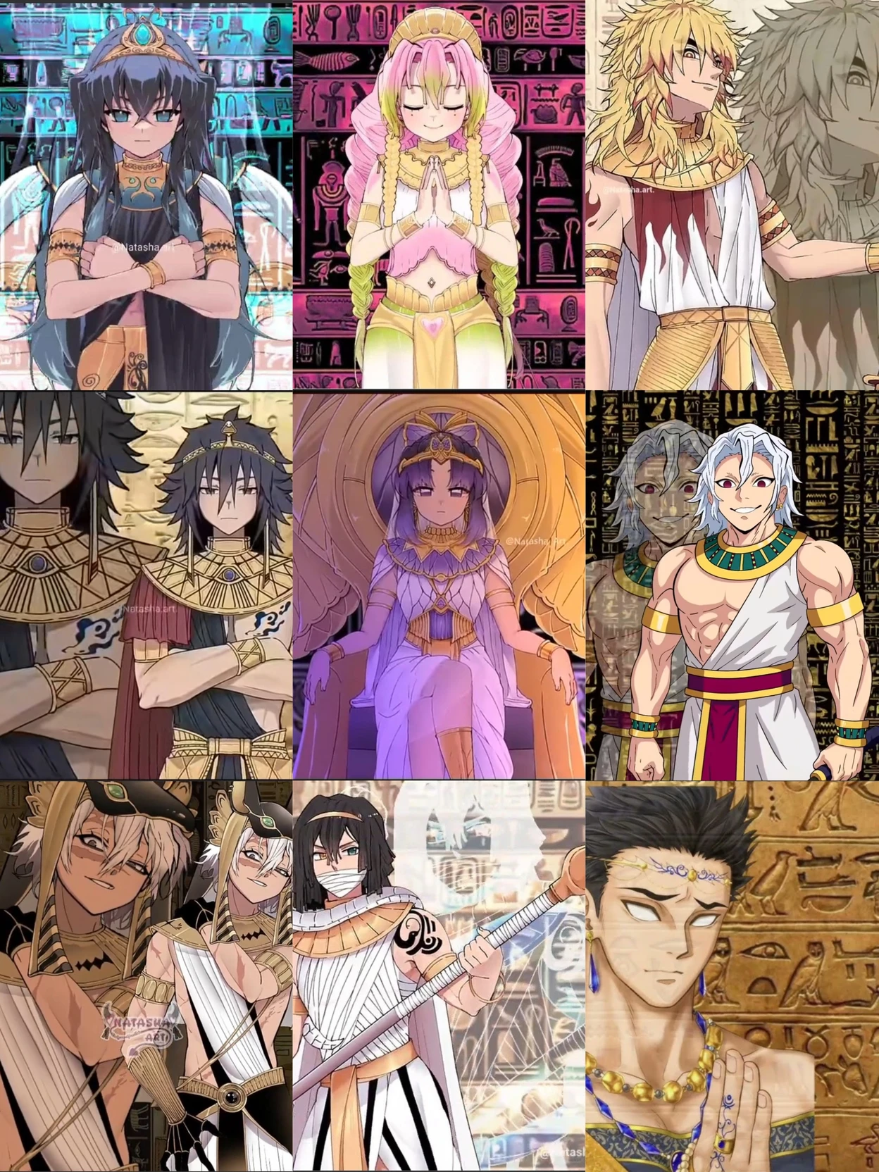 Hashira × Egyptian thumbnail