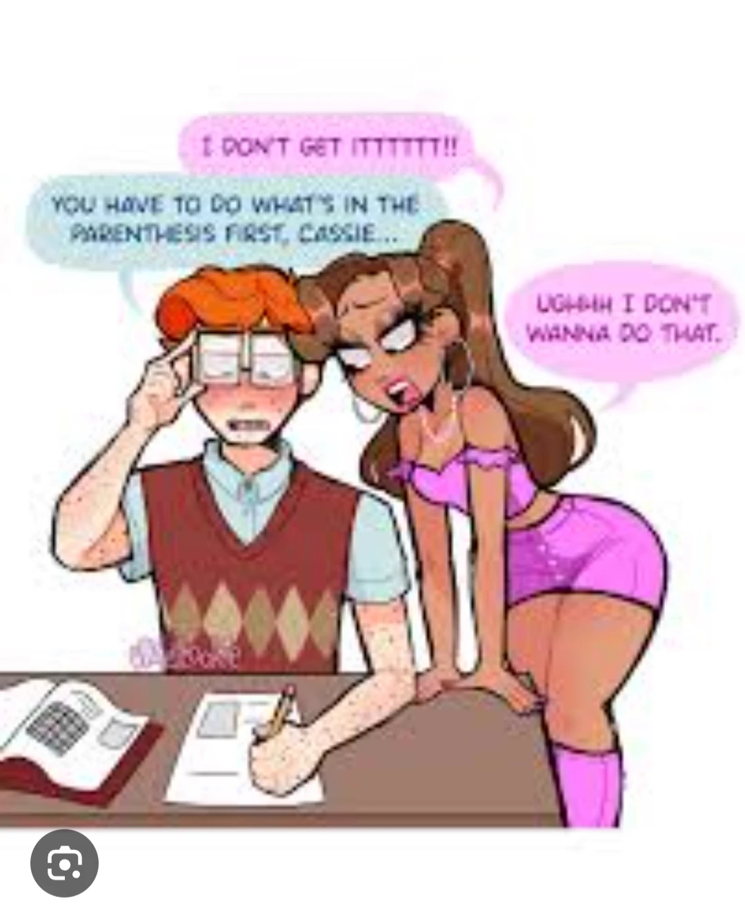 Cassie — Study Night (popular girl X nerd) thumbnail