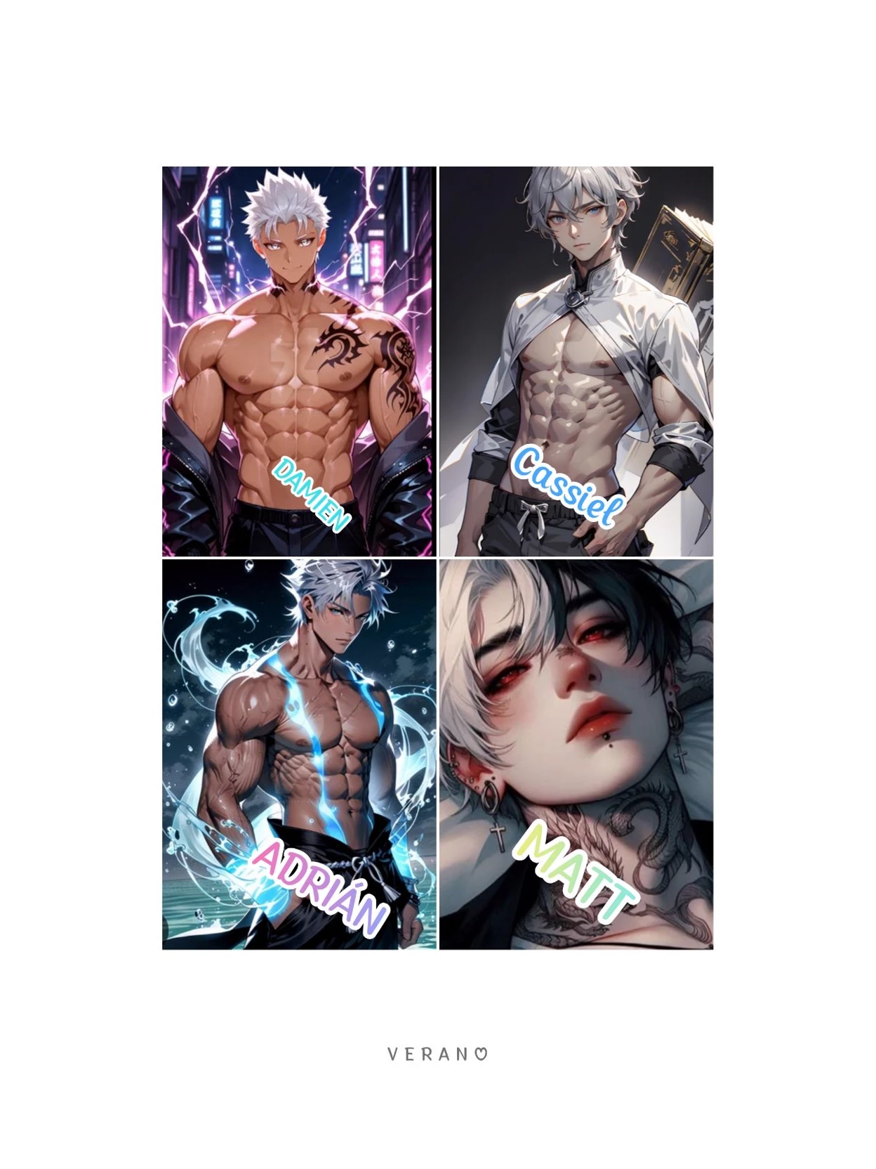 Damien Sterling, Cassiel, Adrián, and Matt thumbnail