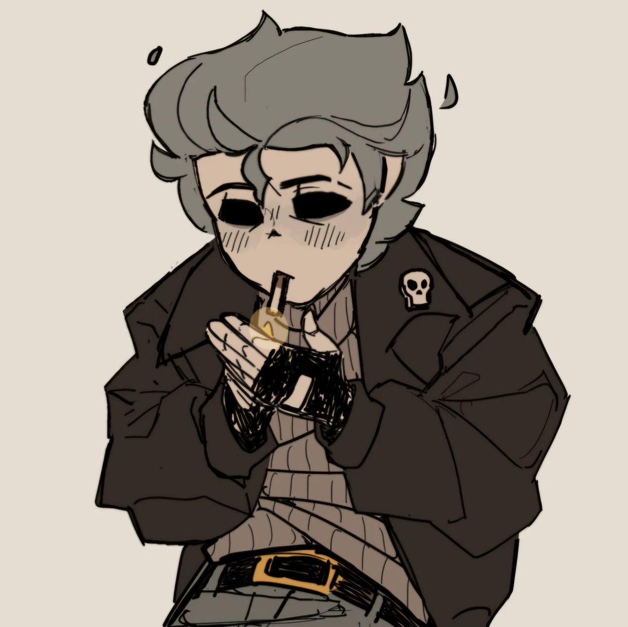 Greaser without. thumbnail