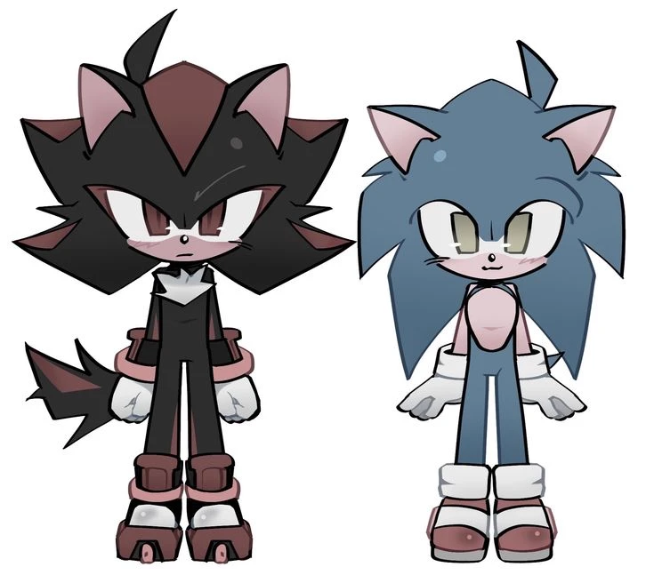 Male Shadow and female Sonic thumbnail