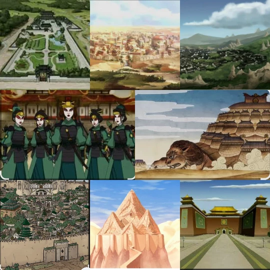 Earth Kingdom. Avatar. World Beyond. (Omashu, Ba Sing Se, Si Wong, Gaoling) thumbnail