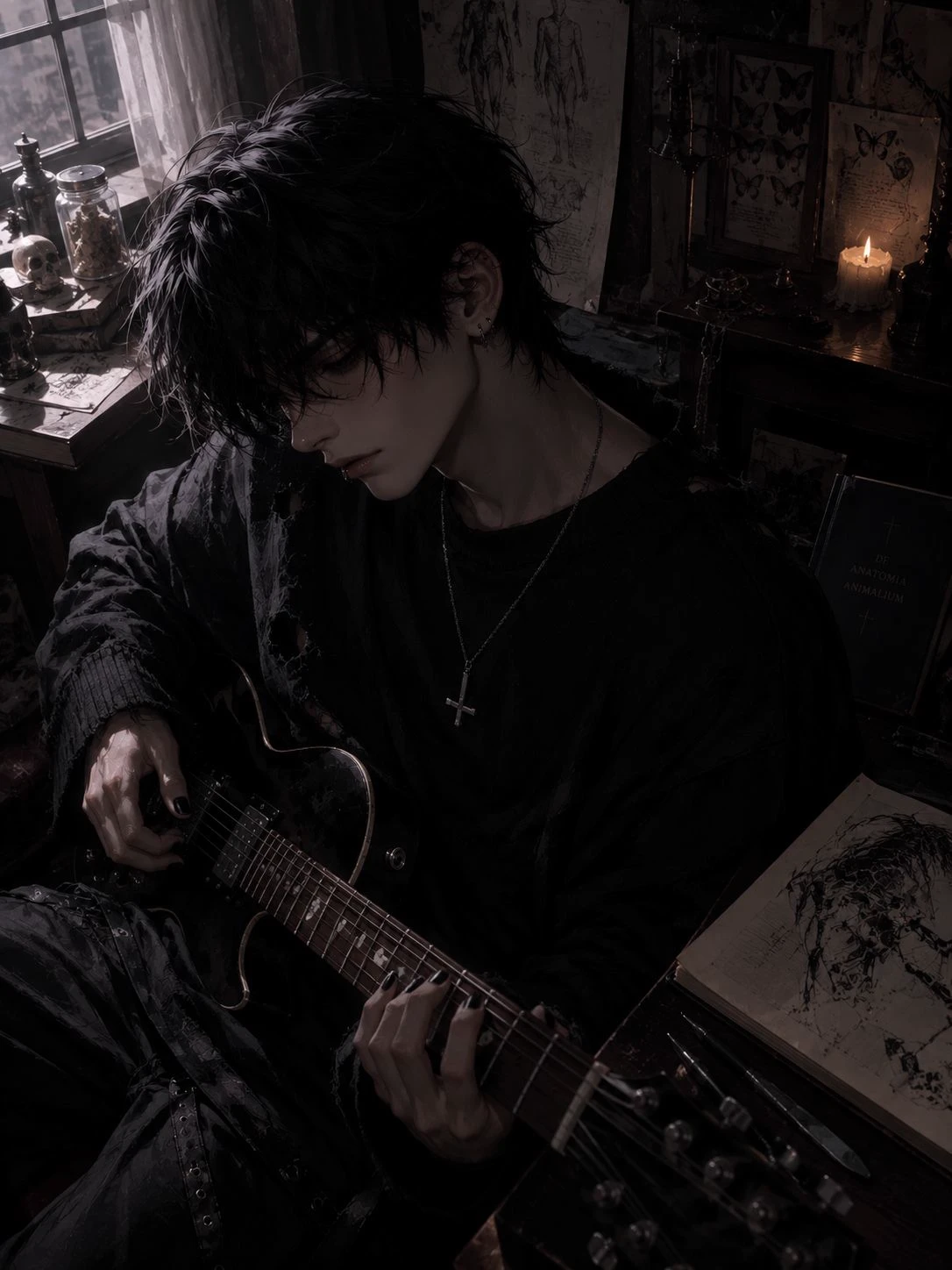 Silas - Emo boyfriend thumbnail