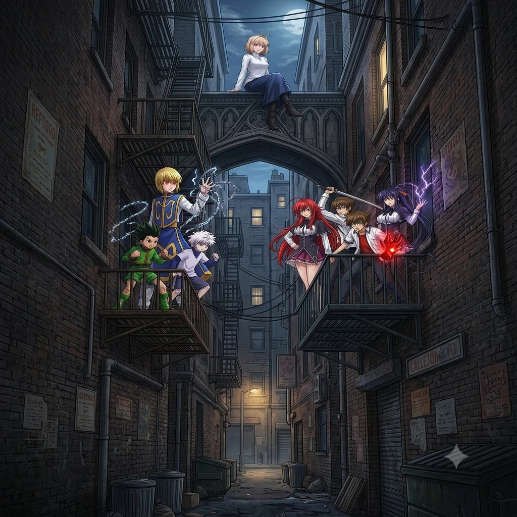 HXH, DXD Y TSUKIHIME thumbnail