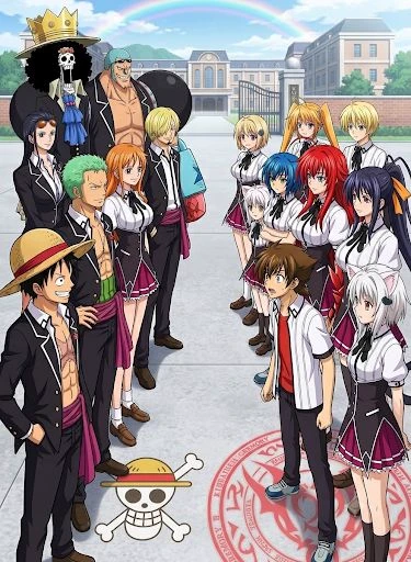 One Piece x DxD: The Kings of the Sea in Kuoh thumbnail