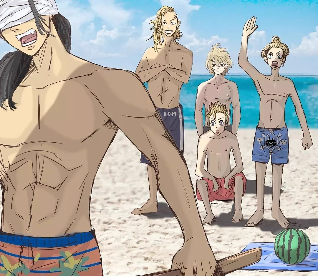 Toman on the beach thumbnail