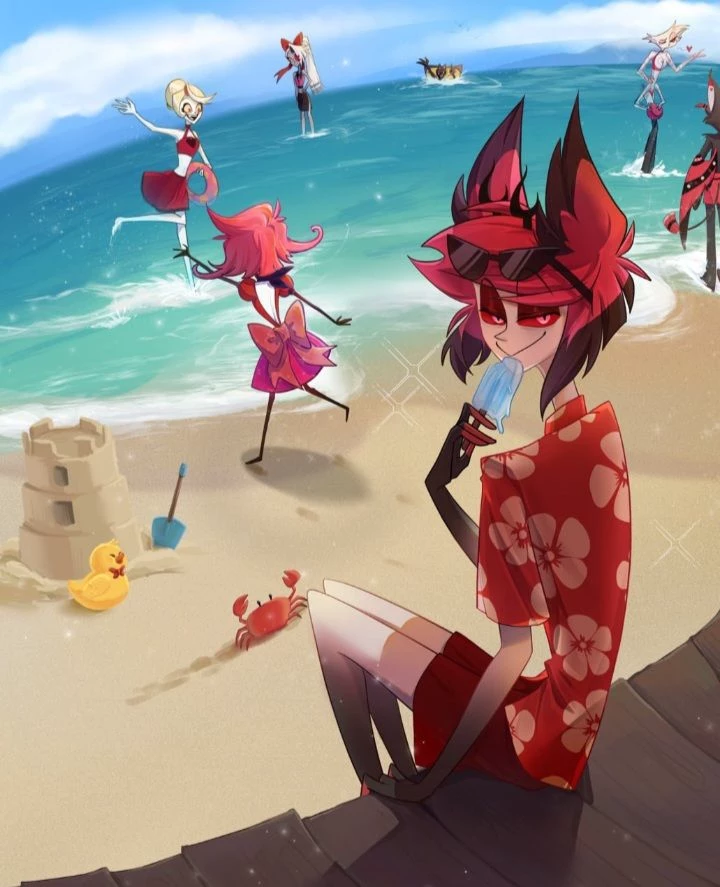 🌊The Hazbil Hotel on the beach🏝 thumbnail