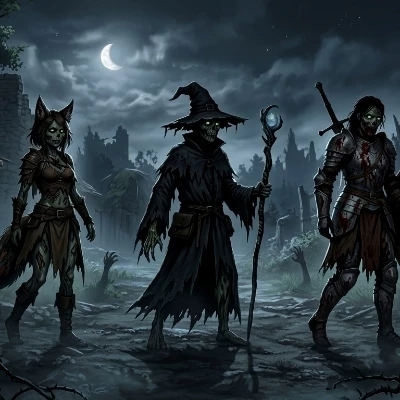 Medieval zombie apocalypse-fantasy thumbnail