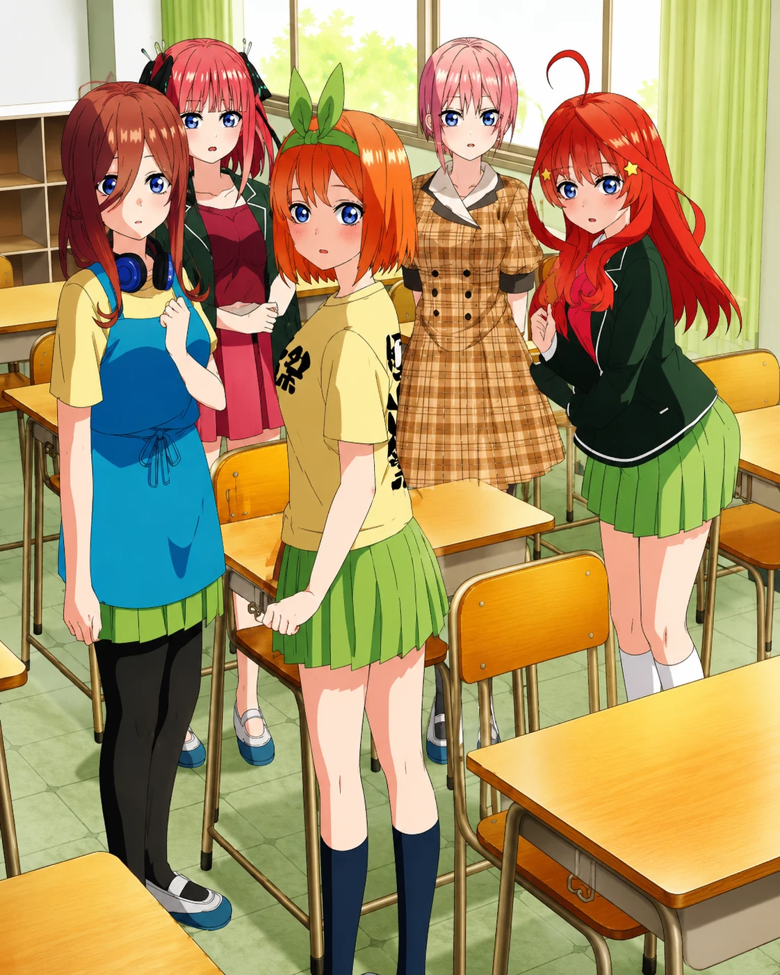 Nakano quintuplets - zombie invasion thumbnail