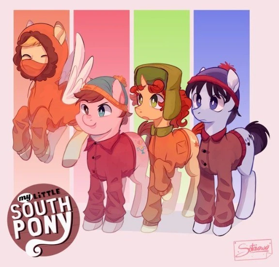 my little plný x South park thumbnail
