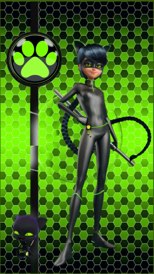 Cat Noir (Marinette Hardy) or always called Miss Marinette thumbnail