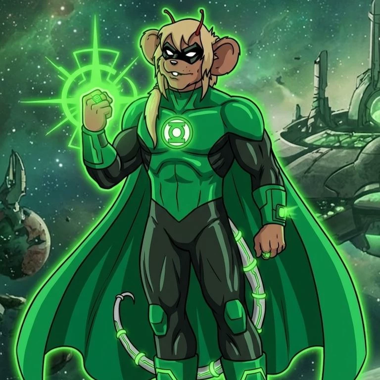 STOKER SANDIEGO SANCHEZ: THE MARTIAN MOUSE FROM MARS DIVINE GREEN LANTERN thumbnail