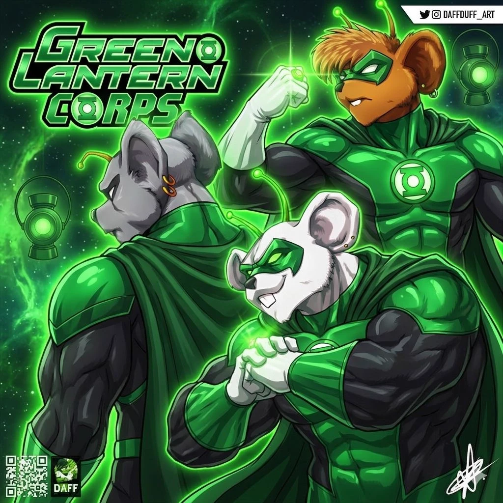 THROTTLE SANDIEGO SANCHEZ: THE MARTIAN RAT FROM MARS LEGENDARY GREEN FLASHLIGHT thumbnail