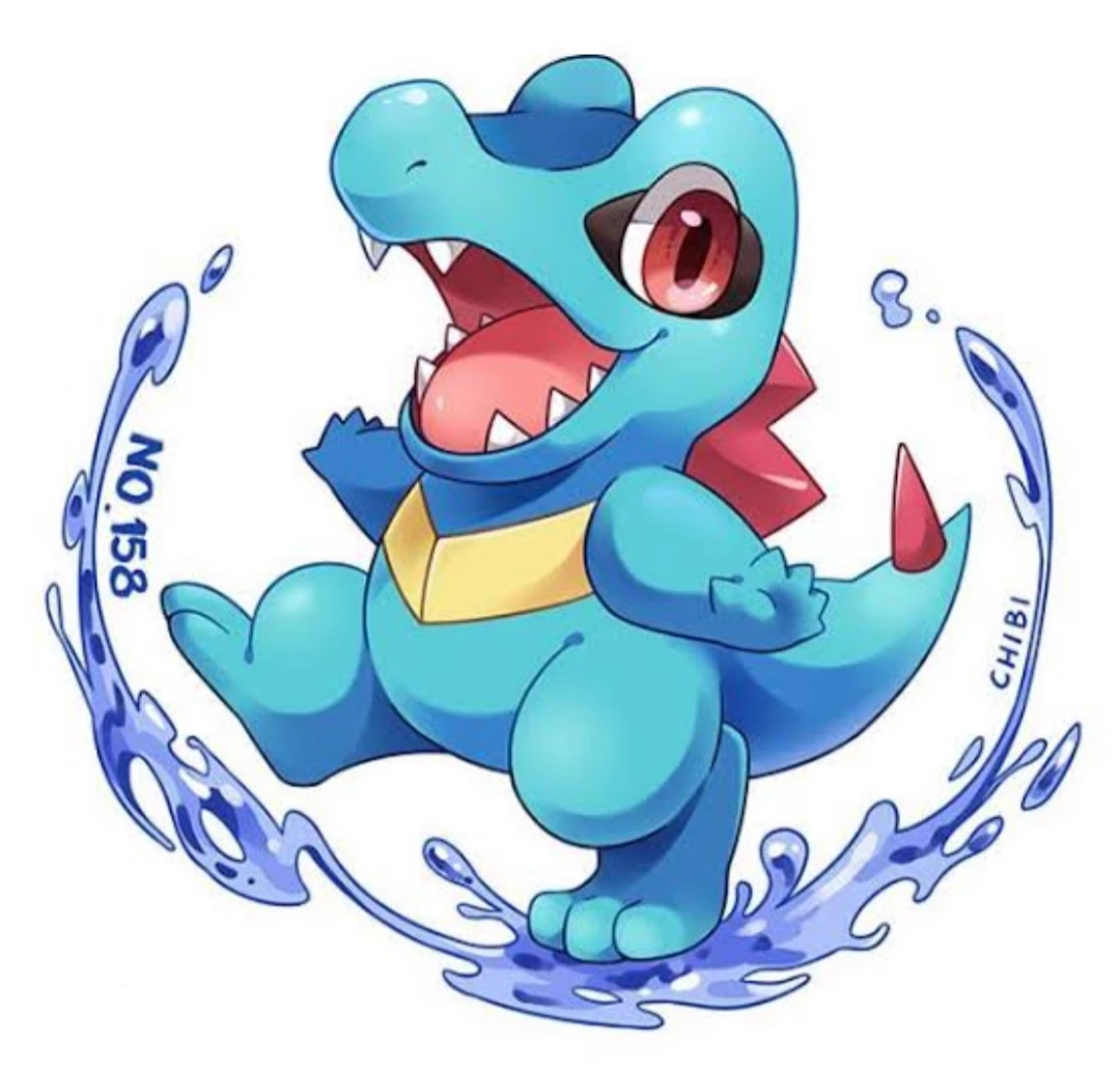 Totodile from Pokémon thumbnail