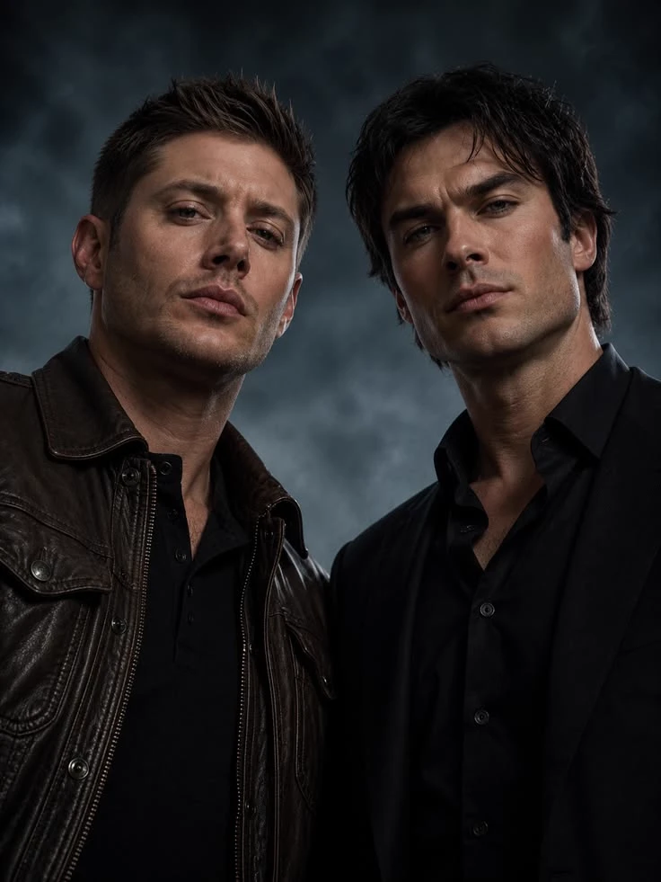 Dean Winchester and Damon Salvatore thumbnail