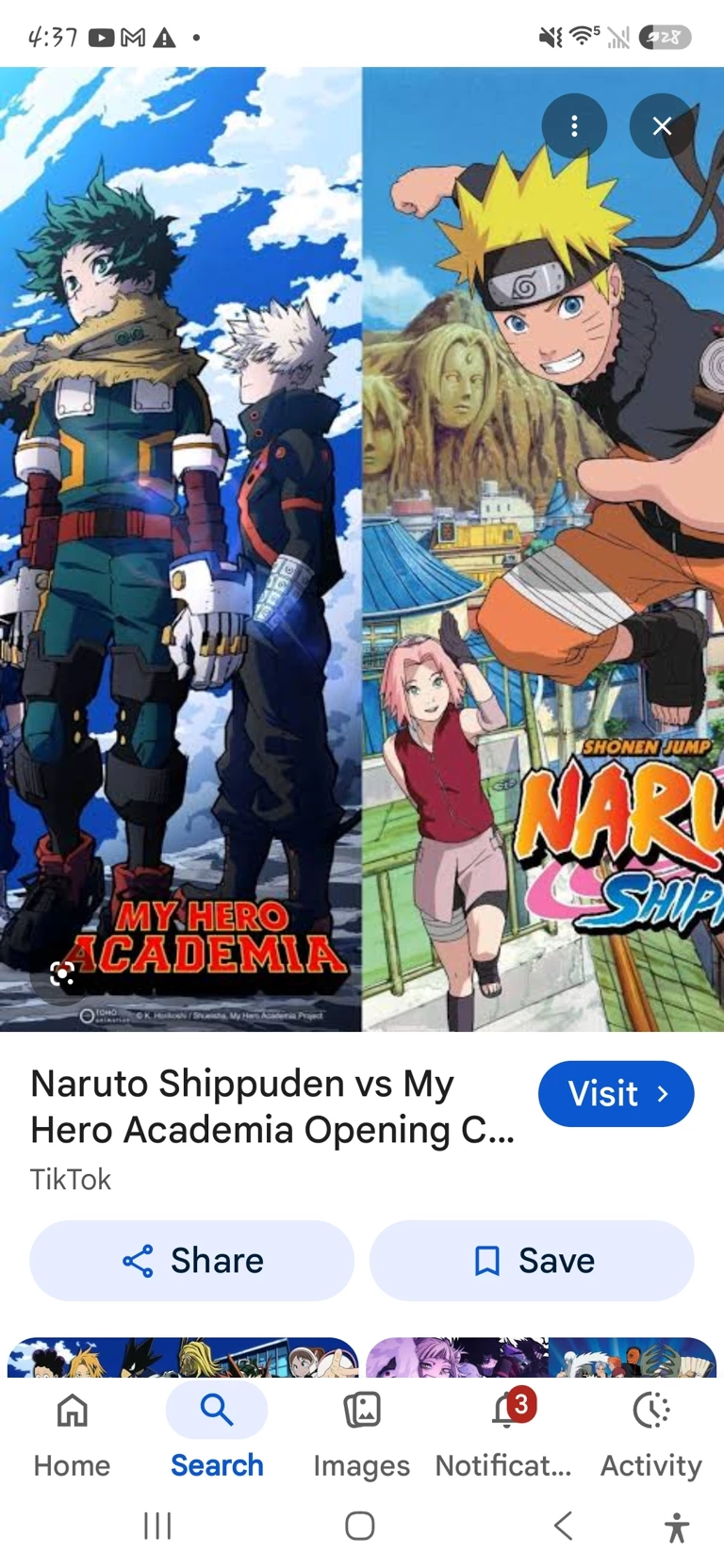Naruto x BNHA thumbnail