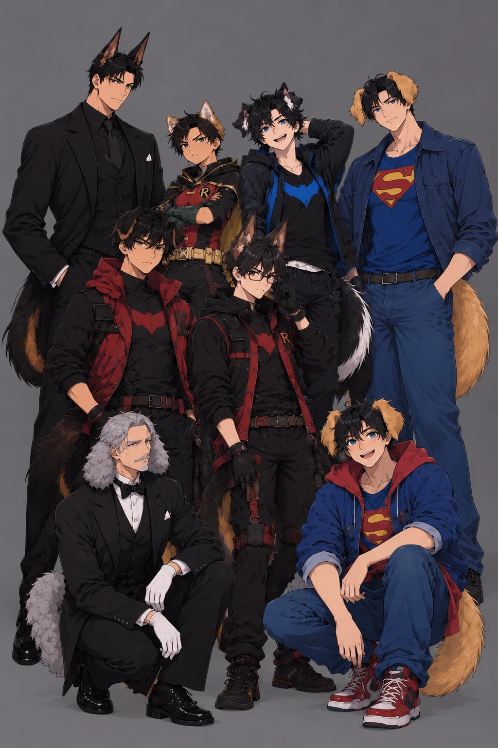 The Wayne and Kent family 🐾 \| DC thumbnail