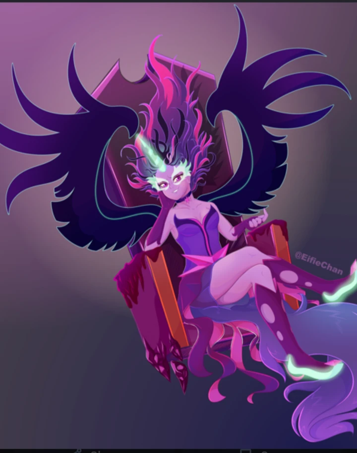 Midnight sparkle (Midnight Sparkle x Applejack) thumbnail